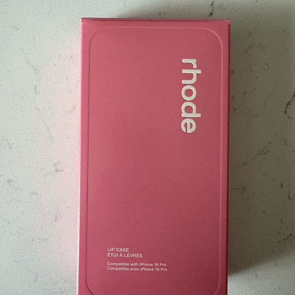 RHODE Pink Phone Case
